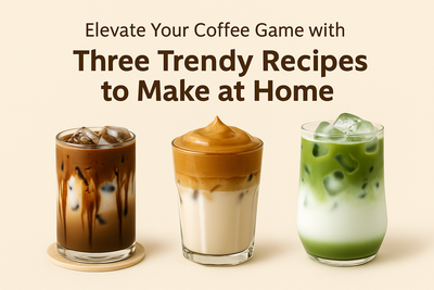 Elevate Your Coffee Game with Three Trendy Recipes to Make at Home