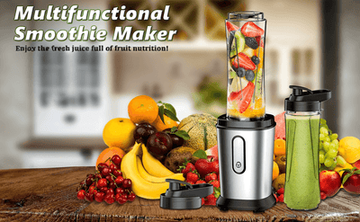 Transform Your Mornings with the 300W Electric Smoothie Blender
