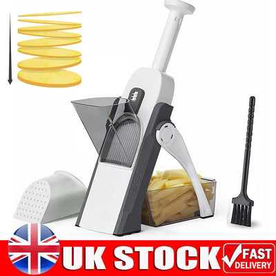 4 in 1 Multifunctional Vegetable Slicer Cutter Shredders Slicer with Basket Fruit Potato Chopper Carrot Grater