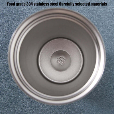 Inside view of a 510ml leak-proof stainless steel coffee mug, highlighting food-grade 304 stainless steel construction.
