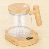 400ML Self Stirring Coffee Mug Electric Mixing Glass Coffee Cuphigh Speed Fast Automatic Coffee Cup for Gyms Dining Room Kitchen Gadgets