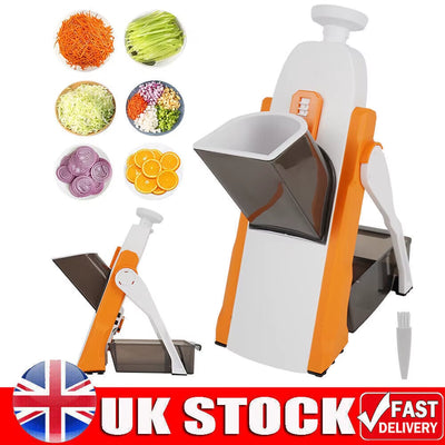 4 in 1 Multifunctional Vegetable Slicer Cutter Shredders Slicer with Basket Fruit Potato Chopper Carrot Grater